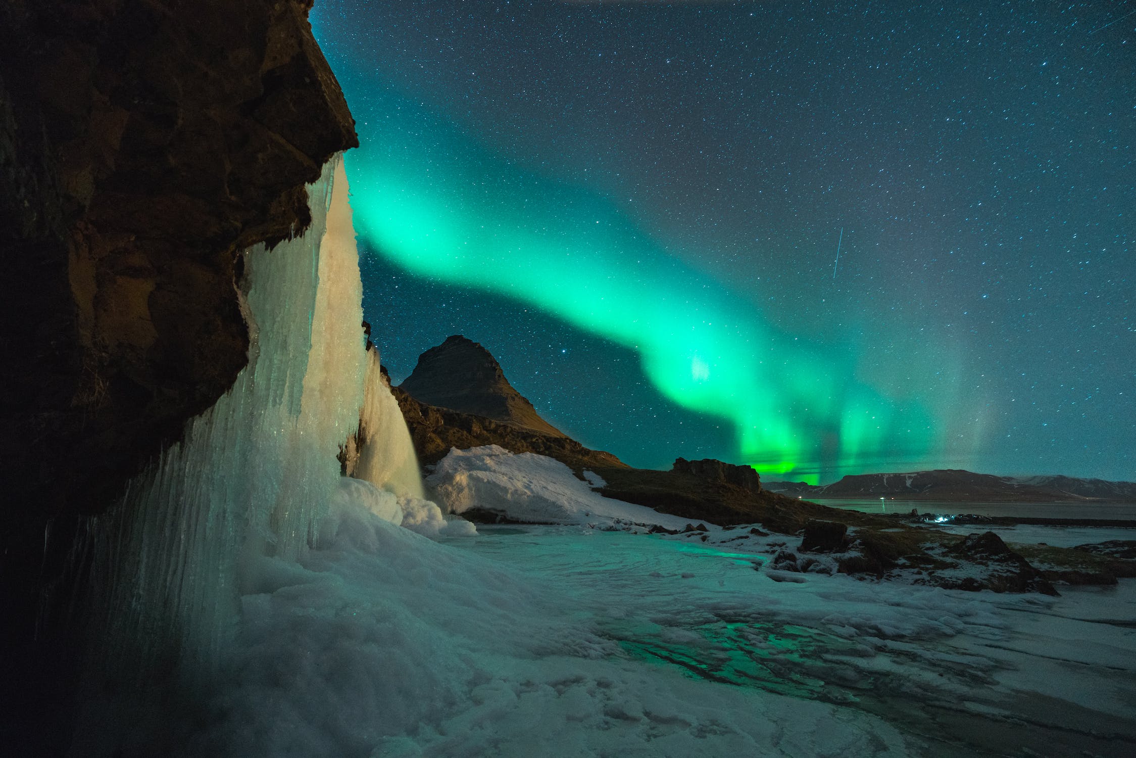 Northern lights in Iceland