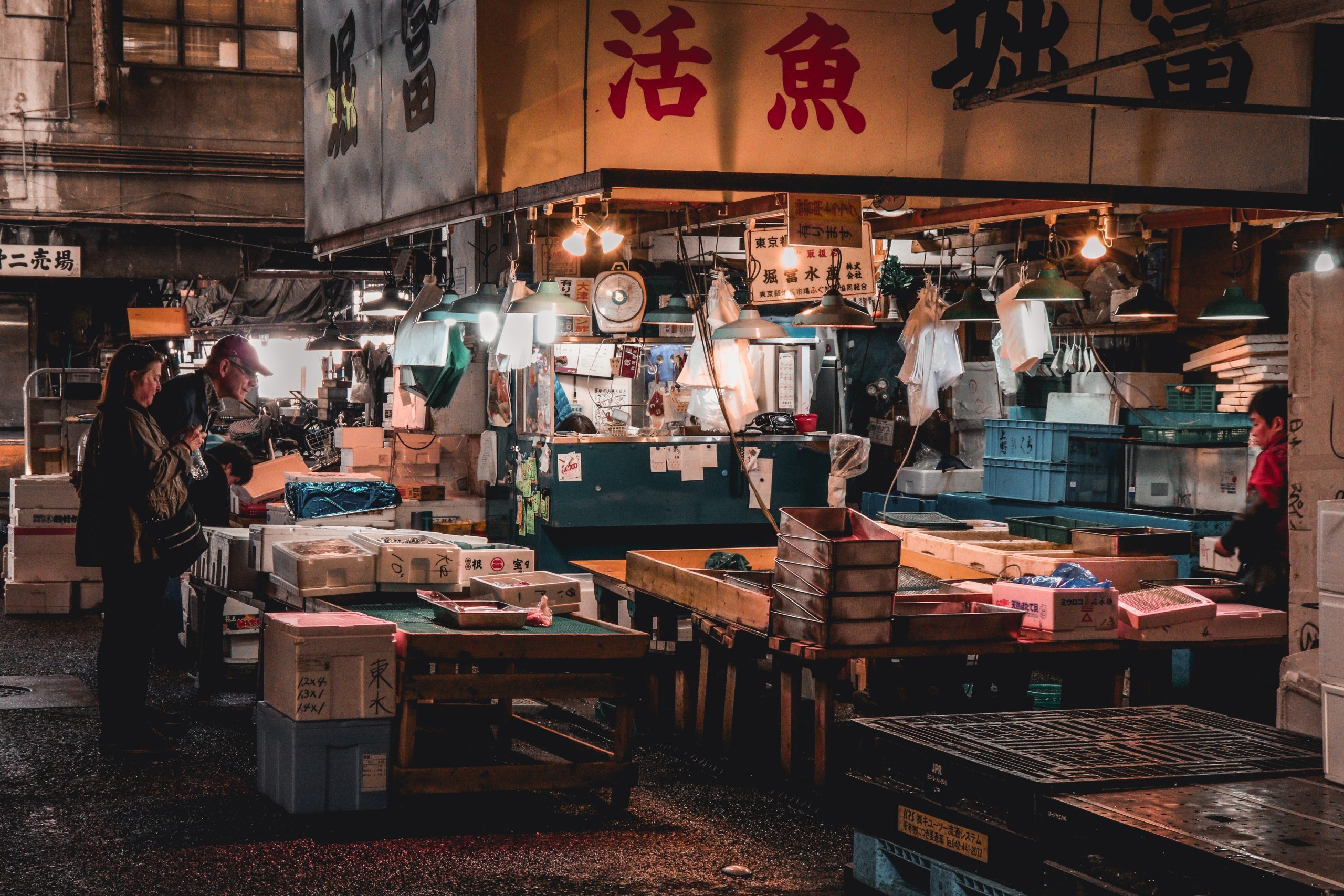 Visit Tsukiji Fish Market